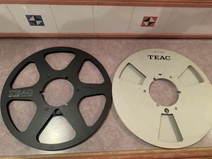 TEAC RE-1003B&型番不明 オープンリールテープ 用メタルリール ティアック 空リール 