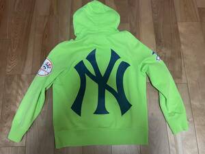 売り切り１００円スタート SUPREME シュプリーム 47 New York Yankees ニューヨークヤンキース パーカー ビッグロゴ