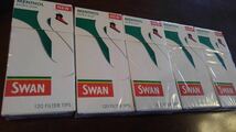 スワン SWAN 手巻き タバコ エクストラ スリム フィルター メンソール 120個入り 10箱セット 送料無料_画像2