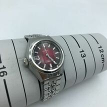 SEIKO AUTOMATIC セイコー オートマチック 2205-0681 17石 自動巻き レディース 腕時計 デイト カットガラス 3針 稼働品_画像8