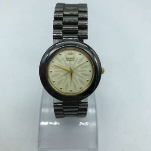 SEIKO セイコー/7N01-6E30 クオーツ 腕時計 動作品 ブラック系 ゴールド メンズ