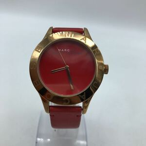 Marc by Marc Jacobs Mark by Jacob s wristwatch red quarts operation goods MBM1204 men's lady's 