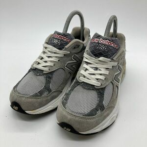 [BC Rank] USA USA (0096) 22,5 см кроссовки New Balance 990 Grey