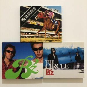 B24909　CD（中古）ELEVEN+GREEN+THE CIRCLE　B’z　3枚セット