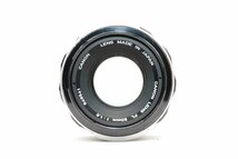 【実用品/動作品】CANON キャノン FL 50MM F1.8 #4614_画像2