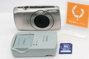 同梱歓迎【良品/動作品】CANON キャノン IXY 30S（バッテリー、充電器、SDカード付）#4766