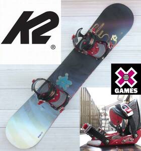 スノボー　K2 ALLIANCE 138　X GAMES バインディング付