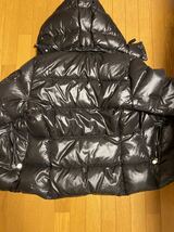 【正規品】モンクレール ダウン ジャケットMONCLER DOWN JACKET ブラック 黒 完売 サイズ1 高級 定番 _画像7