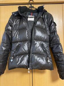 【正規品】モンクレール ダウン ジャケットMONCLER DOWN JACKET ブラック 黒 完売 サイズ1 高級 定番 