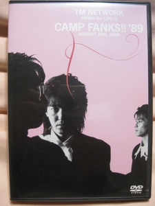 DVD TM NETWORK　FANKS the LIVE 3 CAMP FANKS!! '89