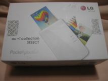 未使用 LG Pocket Photo ホワイト　PD239　ポケットフォト プリンター_画像1