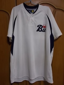 【正規品・古着】大阪近鉄バファローズ#27トレーニングシャツ　選手支給品　MIZUNO製　プロ野球