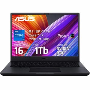 ASUS ノートPC ProArt Studiobook Pro 16 Core i7-11800H メモリ32GB SSD1TB