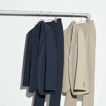 UNIQLO 感動ジャケット(コットンライク) Lサイズ ネイビー テーラードジャケット 2023年モデル_画像2