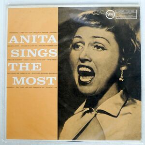 ANITA O’DAY/SINGS THE MOST/VERVE MV2501 LP