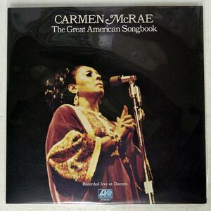 CARMEN MCRAE/GREAT AMERICAN SONGBOOK/ATLANTIC P4569A LP