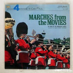 BAND OF THE GRENADIER GUARDS/MARCHES FROM THE MOVIES/LONDON SLC4459 LP