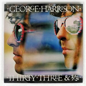 GEORGE HARRISON/THIRTY THREE & 1 3/DARK HORSE P10285D LP