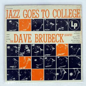 DAVE BRUBECK QUARTET/JAZZ GOES TO COLLEGE/CBS SONY 15AP546 LP