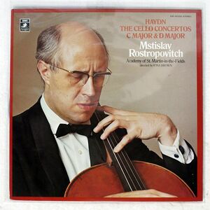 ROSTROPOVICH/HAYDN : CELLO CONCERTO IN C MAJOR/ANGEL EAC80306 LP