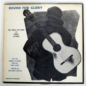 見本盤 WOODY GUTHRIE/BOUND FOR GLORY/COLUMBIA YZ92FW LP