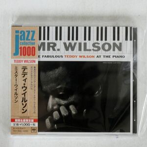 TEDDY WILSON/MR. WILSON/SONY SICP3982 CD □