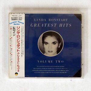 LINDA RONSTADT/GREATEST HITS VOLUME TWO/ASYLUM RECORDS 18P22732 CD □