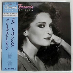 帯付き CONNIE FRANCIS/GREATEST HITS/POLYDOR 23MM0295 LP