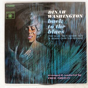 DINAH WASHINGTON/BACK TO THE BLUES/ROULETTE SL5115RO LP