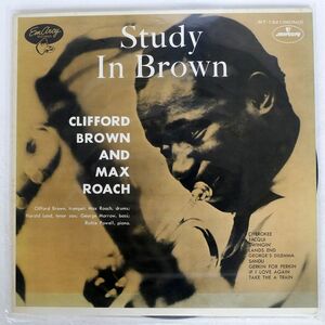 CLIFFORD BROWN AND MAX ROACH/STUDY IN BROWN/MERCURY BT1321 LP