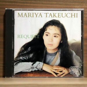 MARIYA TAKEUCHI/REQUEST/MOON 32XM-46 CD □