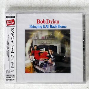 未開封 BOB DYLAN/BRINGING IT ALL BACK HOME/SONY RECORDS INT’L MHCP805 CD □
