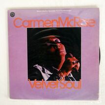 CARMEN MCRAE/VELVET SOUL/GROOVE MERCHANT GM4401 LP_画像1