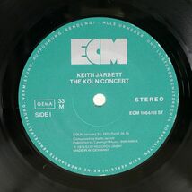 独 KEITH JARRETT/KOLN CONCERT/ECM ECM1064ST LP_画像2