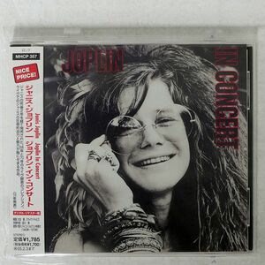 JANIS JOPLIN/IN CONCERT/SONY INT’L MHCP357 CD □
