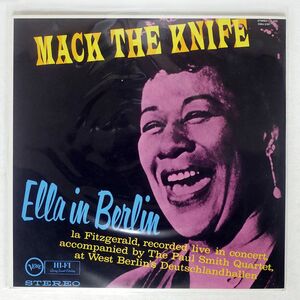 ELLA FITZGERALD/ELLA IN BERLIN MACK THE KNIFE/VERVE 23MJ3187 LP