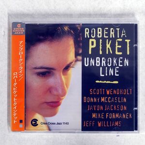 ROBERTA PIKET QUINTET/UNBROKEN LINE/CRISS CROSS JAZZ CRISS 1140 CD CD □