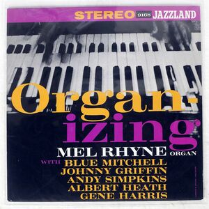 MEL RHYNE/ORGAN-IZING/JAZZLAND 916S LP