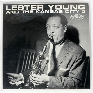 LESTER YOUNG/WITH THE KANSAS CITY FIVE/COMMODORE FL30014 LP