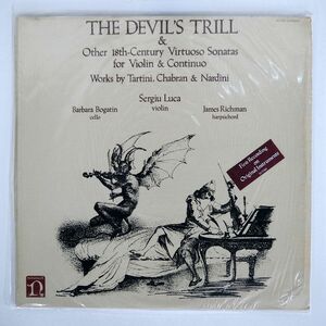 米 LUCA/DEVIL’S TRILL & OTHER 18TH-CENTURY VIRTUOSO SONATAS FOR VIOLIN & CONTINUO/NONESUCH H71361 LP