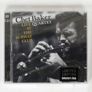 未開封 CHET BAKER QUARTET/LIVE AT THE SUBWAY CLUB/DOMINO JAZZ 891225 CD