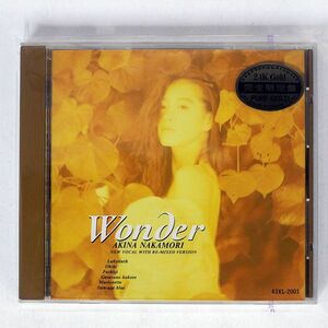 24K GOLD 中森明菜/ワンダー/ワーナーパイオニア 43XL2001 CD □