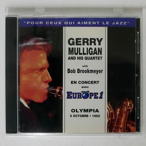 GERRY MULLIGAN AND HIS QUARTET WITH BOB BROOKMEYER/EN CONCERT AVEC EUROPE 1/TREMA 710463 CD