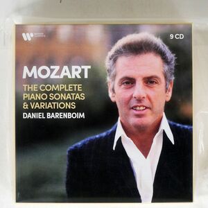 DANIEL BARENBOIM/MOZART : COMPLETE PIANO SONATAS & VARIATIONS/WARNER 0190296287886 CD