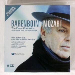 DANIEL BARENBOIM/MOZART : PIANO CONCERTOS CONCERTOS FOR 2 & 3 PIANOS/WARNER CLASSICS 2564 61919-2 CD+DVD