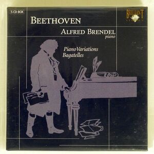 紙ジャケ ALFRED BRENDEL/BEETHOVE:PIANO VARIATIONS BAGATELLES/BRILLIANT CLASSICS 93183 CD