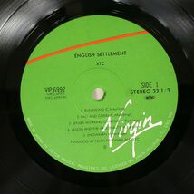 帯付き XTC/イングリッシュ・セツルメント/VIRGIN VIP6992 LP_画像3