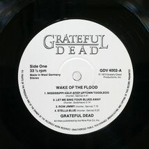 独 GRATEFUL DEAD/WAKE OF THE FLOOD/GRATEFUL DEAD GDV4002 LP_画像2