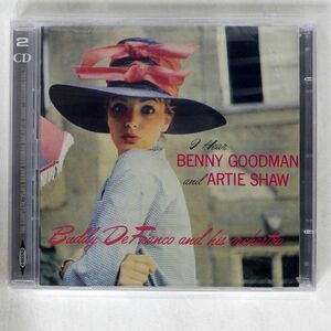 未開封 BUDDY DE FRANCO/I HEAR BENNY GOODMAN AND ARTIE SHAW(IMPORT)/PHONO 870221 CD