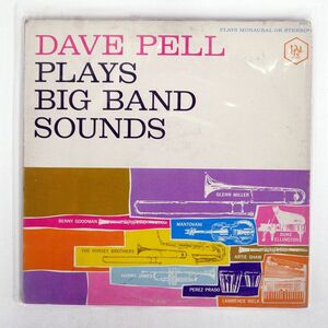 米 DAVE PELL/PLAYS BIG BAND SOUNDS/PRI PRI3011 LP